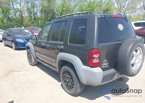 2005 Jeep Liberty Sport из США, поврежденный, VIN 1J4GL48K35W597436